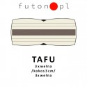Futon Tafu- wardy, wełniany z kokosem 80x200