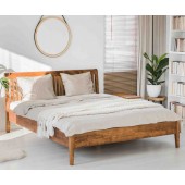 Łóżko olchowe z pojemnikiem SOFIA 200x200