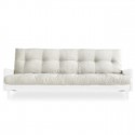 Sofa INDIE z ramą białą, sosnową