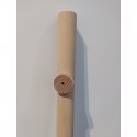 Drewniany drążek do futonów na ścianę 90 cm