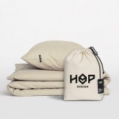Poszewki na poduszki HOP DESIGN w kolorze lnu- różne rozmiary