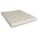 Futon naturalny, wełniany dla dzieci - średniotwardy, niesprężysty