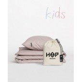 Pościel dziecięca PUDROWY RÓŻ od HOP DESIGN