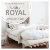 Kołdra całoroczna ROYAL - 100% puch gęsi