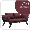Sofa BEBOP z czarną ramą