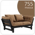 Sofa BEAT z czarną ramą