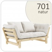 Sofa rozkładana BEAT natur Karup Design