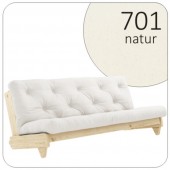 Sofa rozkładana FRESH natur 140x200 Karup Design