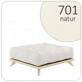 Pufa SENZA naturalna 90x100 Karup Design