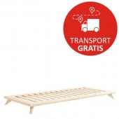 Łóżko sosnowe 90x200 SENZA natur bez materaca Karup Design