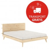 Łóżko sosnowe 160x200 RETREAT natur Karup Design