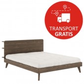 Łóżko sosnowe 140x200 RETREAT carob Karup Design