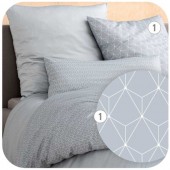Zestaw pościeli ESTELLA - Tizian (6870/820) 155x200 cm + 70/80
