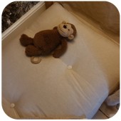 Futon Cztery Pory roku dla dzieci - bawełniano-wełniany, 80x160