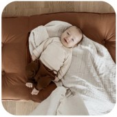 Futon bawełniano-kokosowy dla dzieci - twardy, niesprężysty, 90x180