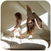 Futon wełniano-lateksowy dla dzieci - ciepły, sprężysty - 90x180