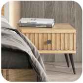 Stolik nocny BALMORAL bukowy