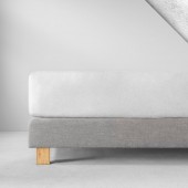 Prześcieradło welurowe 100 białe - różne rozmiary ESTELLA