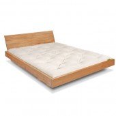 Łóżko dębowe z pojemnikiem MILANO II 140x200