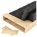 Sofa rozkładana BASE BOXY Sztruks natur Karup Design