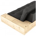 Sofa rozkładana BASE BOXY BLACK Karup Design