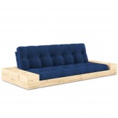 Sofa rozkładana BASE BOXY COBALT BLUE sztruks Karup Design