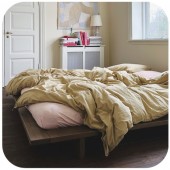 Łóżko sosnowe 160x200 JAPAN CAROB Karup Design
