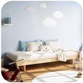 Łóżko sosnowe 120x200 KANSO Karup Design