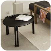 Stolik kawowy STICKS TABLE LOW BLACK od Karup Design