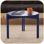 Stolik kawowy STICKS TABLE LOW COBALT BLUE od Karup Design