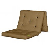 Futon Kostka 90x200 cm w kolorze CAMEL - OD RĘKI !