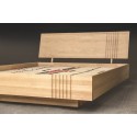 Łóżko bukowe 140x200 z pojemnikiem Baletto