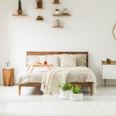 Łóżko olchowe 90x200 SOFIA