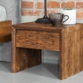 Stolik nocny TORNO z szufladą olchowy