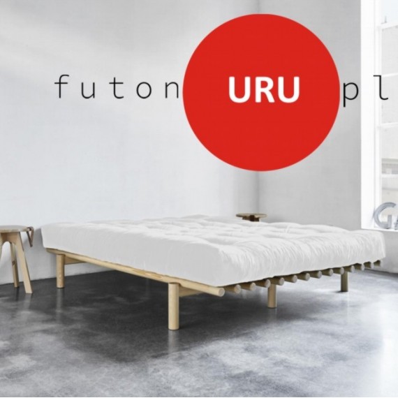 futon Uru - średniotwardy, ciepły, wełniany futon 200x200