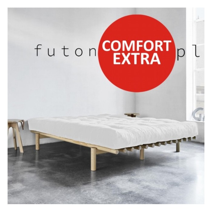 Futon Comfort Extra średniotwardy i sprężysty z końskim włosiem 100x200