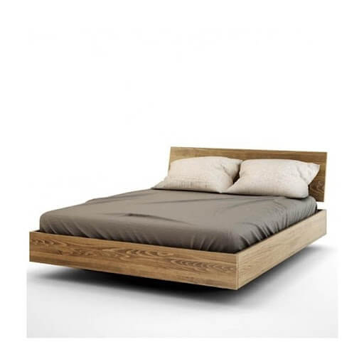 BALETTO – bukowe łóżko lewitujące 160x200.
